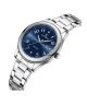 Navifoce Glamour Watch For Women Silver Blue (NF-5059-6) - On Installments - IS-0212