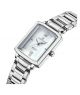 Naviforce Square Edition Watch For Women Silver (NF-5039-14) - On Installments - IS-0212