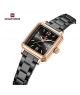 Naviforce Square Class Edition Watch For Women Black (NF-9252l-3) - On Installments - IS-0212