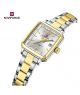Naviforce Square Class Edition Watch For Women Two Tone (NF-9252l-2) - On Installments - IS-0212