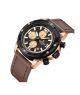 Naviforce Titan Chrono Edition Watch For Men Brown (NF-8074-7) - On Installments - IS-0212