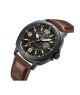 Naviforce Eclipse Watch For Men Brown (NF-8078-6) - On Installments - IS-0212