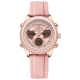 Naviforce Elegant Heart Watch For Women Pink (NF-5045-13) - On Installments - IS-0212