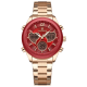 Naviforce Elegant Heart Watch For Women Rose Gold (NF-5045-6) - On Installments - IS-0212