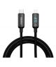 Faster Vl-50 27W USB-C To Lightning Cable Black - On Installments - IS-0214