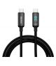Faster VI-100W Type C  to Type C Charging Cable Black - On Installments - IS-0214