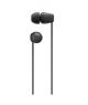 Sony Wireless In-ear Neckband (WI-C100)-Black - On Installments - IS-0213
