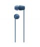 Sony Wireless In-ear Neckband (WI-C100)-Blue - On Installments - IS-0213