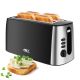 ANEX 4 SLICE TOASTER SS+PLASTIC AG-3007