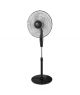 E-Lite Pedestal Fan Black (EPF-16) - On Installments - IS-0216