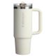 Stanley Quencher Pro Tour Flip Straw Tumbler ? Cream ? 40oz (ST1027)