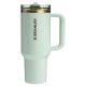 Stanley Quencher Pro Tour Flip Straw Tumbler ? Gilded Celadon ? 40oz (ST1030)