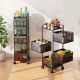 HomeCart Vegetable Storage Trolley ? Square ? 5 Step (H7064)