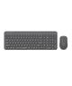 A4tech Fstyler Quiet Key 2 Zone Wireless Combo Desktop (FG3300 Air)-Grey - On Installments - IS-0172