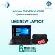 Lenovo ThinkPad e570 Core i5 7th Generation, 8GB Ram & 256GB SSD | 6 Months Warranty With Easy Monthly Installments | Like New Laptop With Free Laptop Bag?by?SalamTec