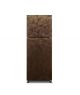 PEL Glass Door Freezer-on-Top Refrigerator 12 Cu Ft Chocolate Prism (PRGD-6450) - On Installments - IS-0232
