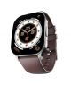 Ronin Smart Watch With Silver Dial (R-07)-Maroon - On Installments - IS-0233