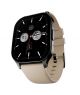 Ronin Smart Watch With Black Dial (R-07)-Pale Brown - On Installments - IS-0233