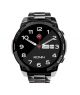 Ronin Luxe Smart Watch (R-011)-Black - On Installments - IS-0233