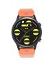 Ronin Smart Watch With Black Dial (R-010)-Orange - On Installments - IS-0233