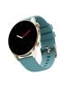 Ronin Smart Watch (R-08)-Golden and Teal - On Installments - IS-0233