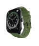 Ronin Smart Watch With Black Dial (R-06)-Grass Green - On Installments - IS-0233