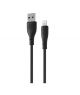 Ronin USB To iPhone Cable Black (R-2030) - On Installments - IS-0233