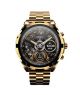 Ronin Luxe Smart Watch Stainless Steel (R-014)-Golden - On Installments - IS-0233