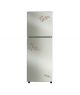 PEL Glass Door Freezer-on-Top Refrigerator 10 cu ft (PRGD-6360)-Pattern Mirror Red - On Installments - IS-0234