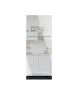 Kenwood Invertech Inverter Glass Door Freezer-on-top Refrigerator 13 Cu Ft Glass (KRF-24457) - On Installments - IS-0234