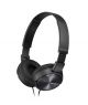 Sony Wired On-Ear Headphones With Microphone Black (MDR-ZX310AP) - On Installments - IS-0213