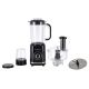 Westpoint WF-442 4 in 1 Juicer Blender Extra power Motor 550W Cleat Glass 1000ml container, Rubber feet for skid resistance