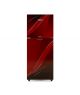 Orient Marvel 380 Glass Door Freezer-on-Top Refrigerator 14 Cu Ft Red - On Installments - IS-0238