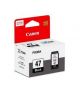 Canon PG-47 Black Fine Cartridge (9057B001AA) - On Installments - IS-0242