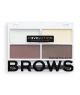 Revolution Relove Colour Cult Brow Palette Dark - On Installments - IS-0245