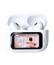 Rofee A70 ANC Earbuds With Digital LCD - White - On Installments - IS-0194