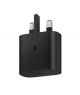 Samsung 25W 3 Pin Fast Charging Adapter Black - On Installments - IS-0194