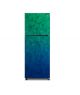 PEL Glass Door Freezer-on-Top Refrigerator 12 Cu Ft Ocean Blue Prism (PRGD-6450) - On Installments - IS-0247
