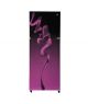 PEL Glass Door Freezer-on-Top Refrigerator 13 cu ft (PRGD-21960)-Purple Blaze - On Installments - IS-0247