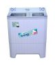 Homage Semi-Automatic Twin Tub Glass Washing Machine 11Kg Blue Flower (HWM-49112) - On Installments - IS-0247