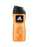 Adidas 3 in 1 Power Boost Shower Gel For Men - 250ml - On Installments - IS-0180