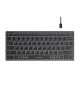 A4Tech Bloody Ultra Slim Scissor Switch Keyboard (FX61)-Grey - On Installments - IS-0249