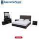 Diamond Supreme Foam Elite Bed Set With Dresser
