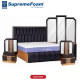 Diamond Supreme Foam Edler Bed Set With Side Table
