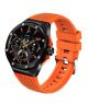 Dany Evolution Silicone Smartwatch-Orange - On Installments - IS-0257