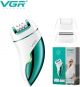 VGR Professional 3 in 1 Hair Removal Epilator For Women (V-731) - On Installments - IS-0255