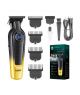 VGR Professional LED Hair Trimmer and Clipper Combo Set - (V-996-V-196) - On Installments - IS-0255