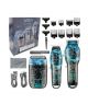 VGR 3 In 1 Professional Premium Grooming Kit Blue - (V-645) - On Installments - IS-0255