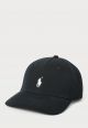 POLO RALPH LAUREN DOUBLE KNIT JACQUARD BALL CAP - BLACK 