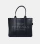 Marc Jacobs The Large Leather Tote Bag - Black